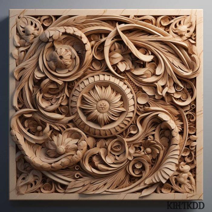 نموذج ثلاثي الأبعاد لآلة CNC 3D Art 